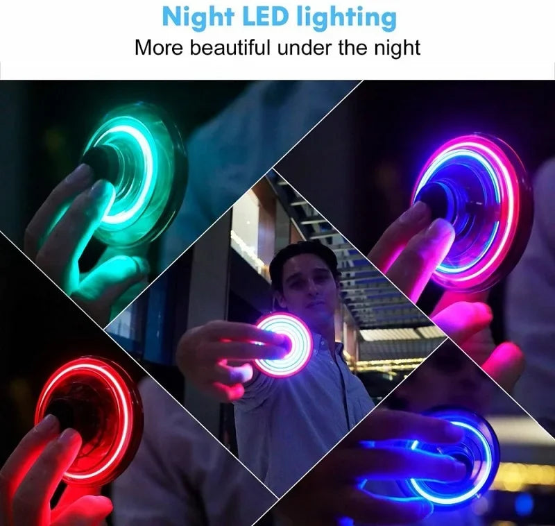 Drone UFO Mágico Volador – Juguete Giroscópico con Luces LED