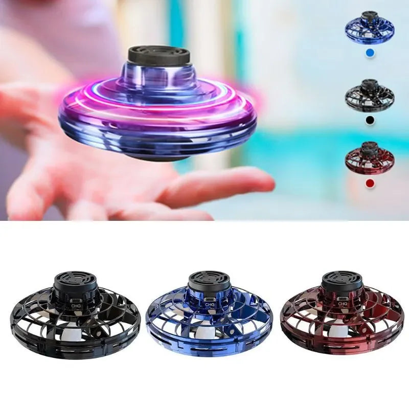 Drone UFO Mágico Volador – Juguete Giroscópico con Luces LED