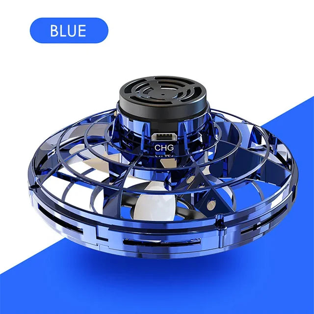 Drone UFO Mágico Volador – Juguete Giroscópico con Luces LED