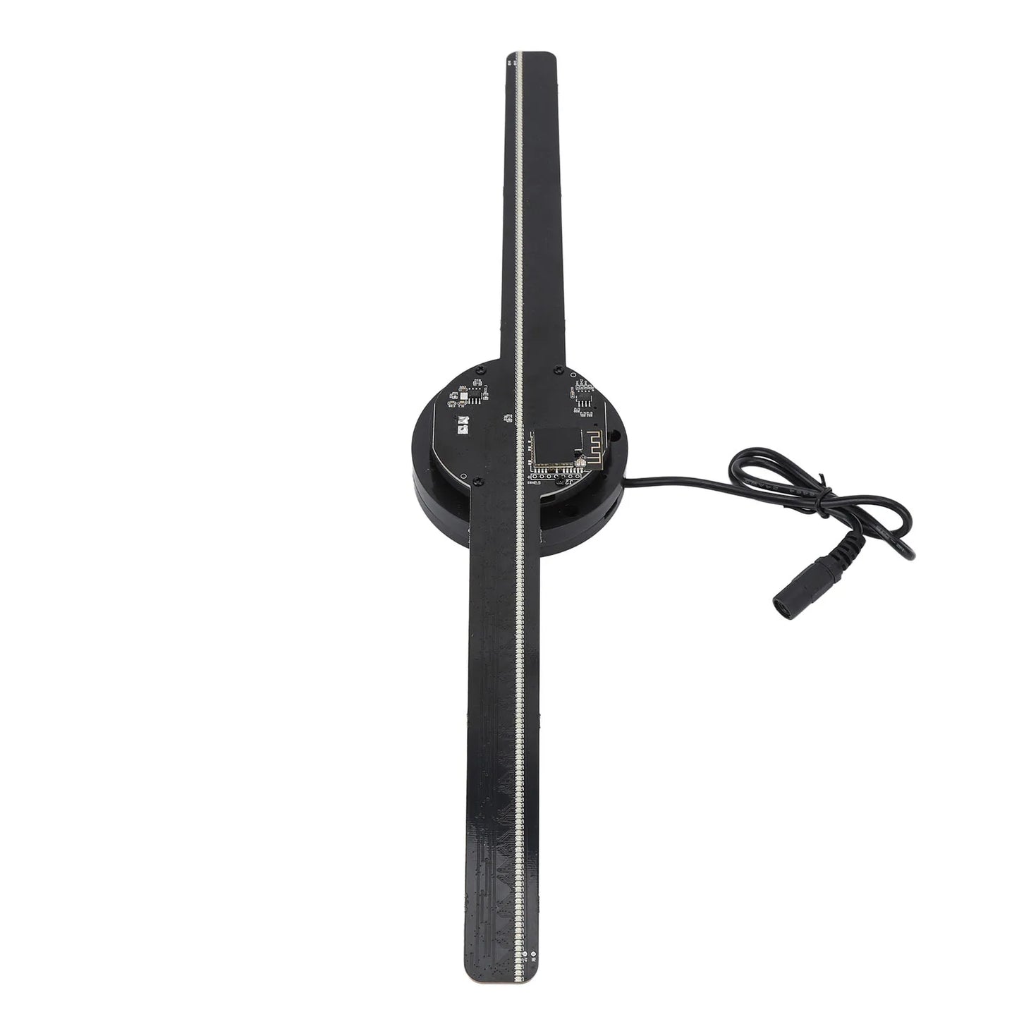 Ventilador Holográfico 3D – Publicidad LED Flotante 42cm